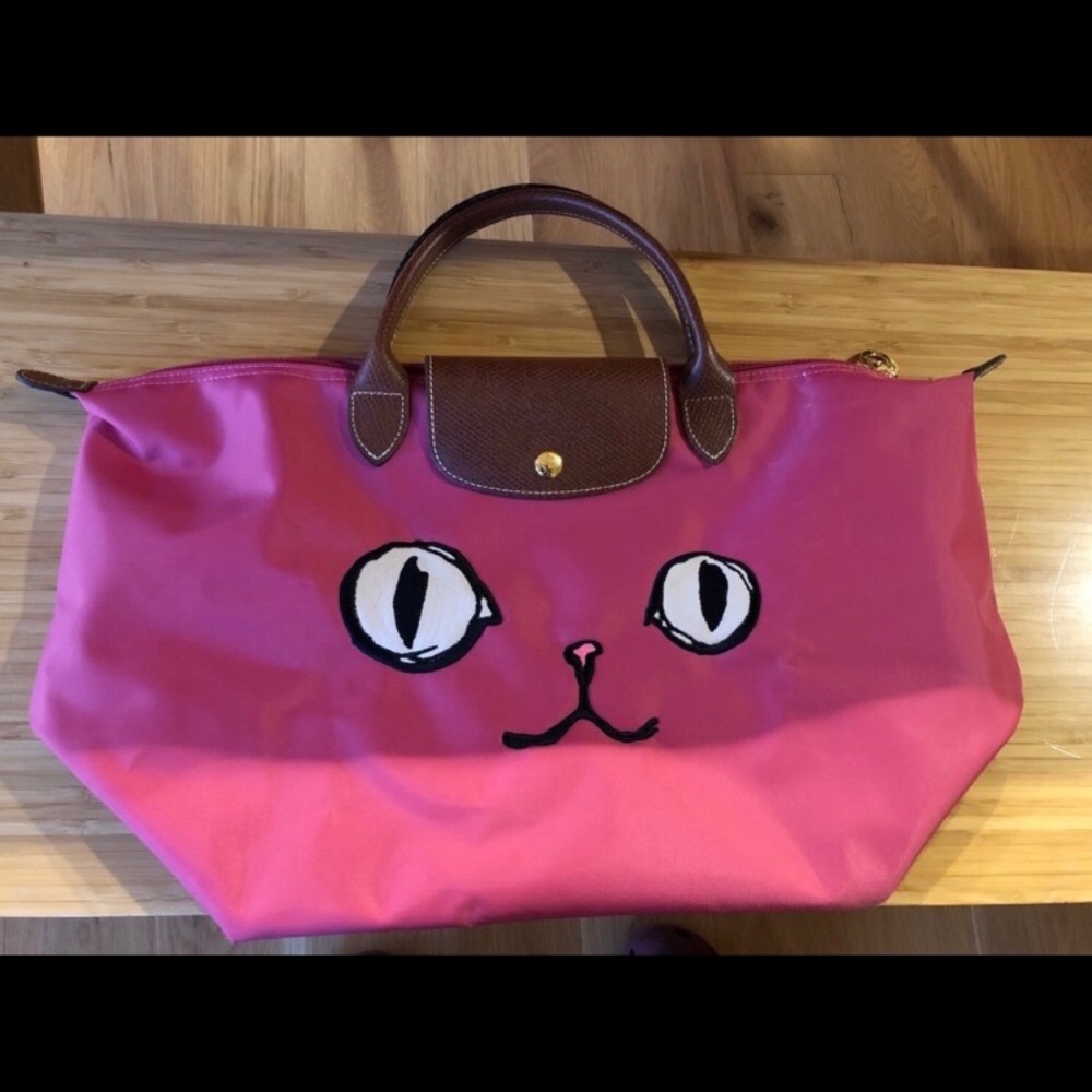 Brand New Longchamp  Miaou Tote Bag Pink